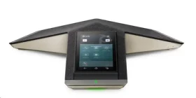 Poly Trio C60 černá / Konferenční IP telefon / 5" displej / 2x RJ-45 / WiFi / BT / PoE (849B6AA#ABB)