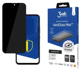 3mk HardGlass MAX Privacy / Ochranné sklo / Samsung Galaxy A55 5G / 9H / Privacy filtr