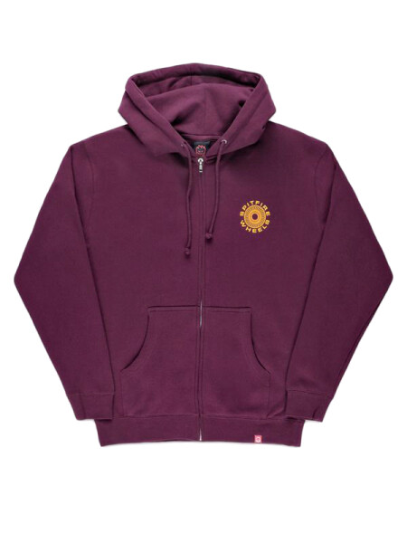 Spitfire CLASSIC 87 SWIRL MAROON w/ GOLD pánská mikina na zip - S