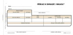 Příkaz k úhradě jednoduchý, 21 × 10 cm, 100 listů, NCR