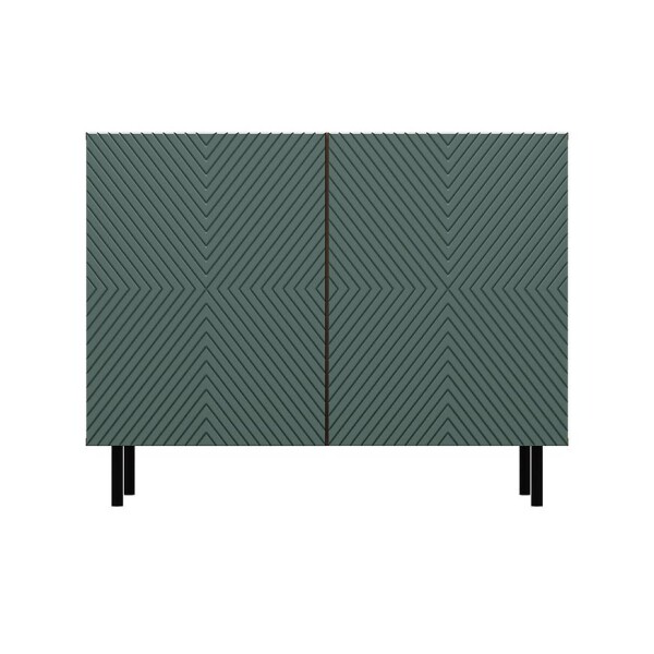 Komoda Kama 2D čtvercové artisan/zelená