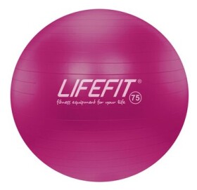 Lifefit Anti-Burst 75 cm bordó / Gymnastický míč (4891223119633)