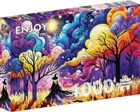 ENJOY Puzzle Cesta čarodějnice