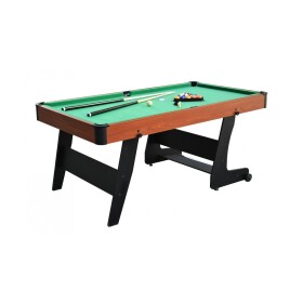 Mamido Skládací kulečníkový stůl 6FT s MDF konstrukcí 182 × 96 cm