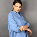 HOSH Halenka Aisen Velikost: UNI, Barva: Džínově modrá