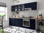 FRONTI Kuchyňská linka GERTRID 260cm - Marine blue