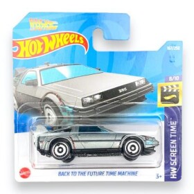 Sběratelský model HOT WHEELS - Back To The Future Time Machine - DMC