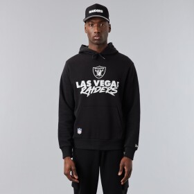 New Era Pánská mikina Las Vegas Raiders NFL Script Hoodie Velikost: S