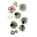 Kuretake Gansai Tambi Sumi Colours akvarelová paleta 6 odstínů