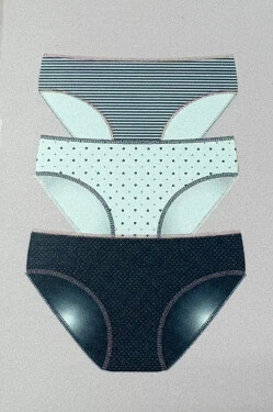 Kalhotky Cotonella 3487 Slip 3H100 A'3 S-XL vícebarevné XL