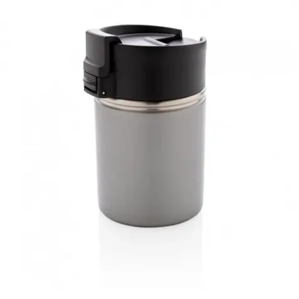 XD Design Bogota Keramický termohrnek 220 ml šedá / 0.22 L / keramika a nerez (P432.242)