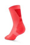 CEP pánské běžecké kompresní vysoké ponožky ULTRALIGHT 4.0 - neon coral/red Velikost: V (Vel. chodidla 45-48)