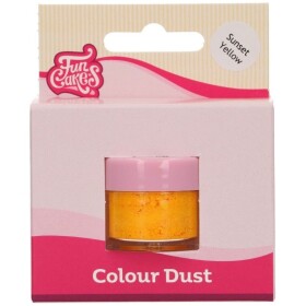 FunCakes Prachová barva Dust Sunset Yellow 2,5g