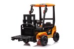 Mamido Dětský elektrický vysokozdvižný vozík JCB žlutý