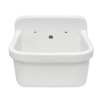 VitrA závěsná výlevka bez mřížky 43x37x26,5 cm bílá 6109-003-0012 6109-003-0012