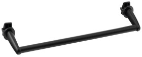 AQUALINE - Sušák ručníků na otopná tělesa 36cm rovný, černá mat IDR-40B