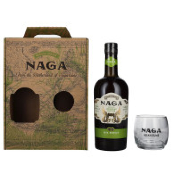 Naga Java Reserve 40% 0,7 l (dárkové balení 1 sklenice)