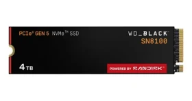 WD Black SN8100 4TB / M.2 SSD 2280 NVMe / PCIe Gen5 x4 / TLC / čtení: 14900 MB/s / zápis: 14000 MB/s / 5y (WDS400T1X0M)