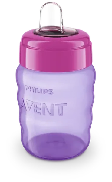 Philips Avent SCF553/03 růžová / Dětský hrnek s náustkem / 260 ml / 9m+ (55740)