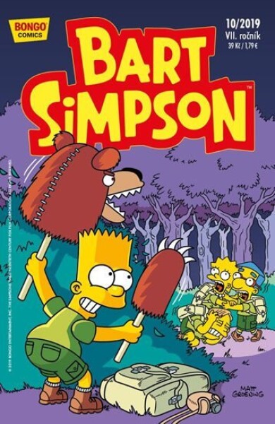 Simpsonovi Bart Simpson 10/2019