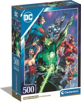Clementoni PUZZLE DC Comics: Liga Spravedlnosti