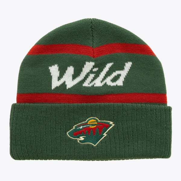 Mitchell & Ness Pánská zimní čepice Minnesota Wild NHL Head Coach Knit