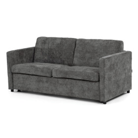 Dvoumístná rozkládací pohovka, šedá, látka, ASB-C3900 GREY2