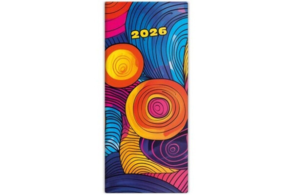 Diář 2026 kapesní - Napoli měsíční - design 4