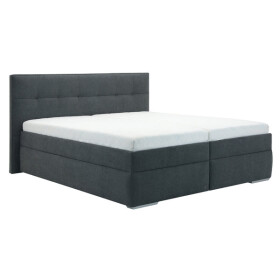 Čalouněná postel Trend 180x200, šedá, vč. matrace, boční výklop