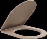 MEXEN - WC sedátko Soft Close slim, duroplast, cappuccino mat 39740064