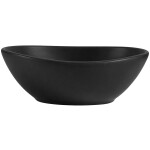 CERANO - Umyvadlo keramické Minio - na desku - černá matná - 34,5x26 CER-477008