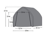 Plachtový přístřešek – ShelterLogic 3,9 × 6,1 m