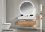 CERANO - Koupelnové LED zrcadlo Rondo - Ø 120 CER-NT2153-120