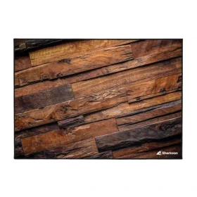 Sharkoon SKILLER SFM12 Wood hnědá / podložka pod židli / 140x100cm (4044951040025)