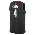 Dětský dres Houston Rockets NBA Jalen Green #4 Jordan Swingman Černá (YOUTH)