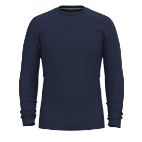 Pánské merino triko dlouhý rukáv SMARTWOOL Men's Classic Thermal Merino Base Layer, Deep Navy velikost: S