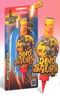 Dortová fontána dinosaurus Pyrogiochi Dortová fontána dinosaurus Pyrogiochi