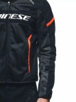 Moto bunda Dainese Air Frame 3 Tex černo/fluo červená - 54
