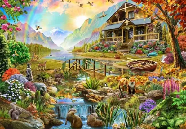 BLUEBIRD Puzzle Zemský ráj