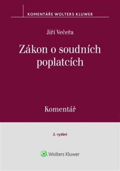 Zákon o soudních poplatcích Komentář