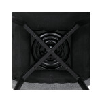 Jídelní židle, šedá, látka, HC-T1130 GREY2