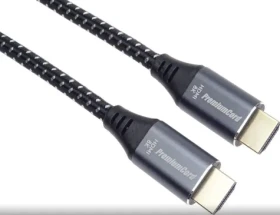 PremiumCord ULTRA HDMI 2.1 kabel / High Speed + Ethernet / 8K@60Hz / zlacené konektory / 5 m (KPHDM21S5)