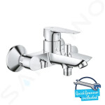 GROHE - Start Edge Vanová nástěnná baterie, chrom 24198001