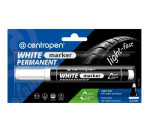 Centropen značkovač 8586 - bílý, permanent
