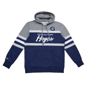 Mitchell & Ness Pánská mikina Georgetown Hoyas NCAA Head Coach College Vault Hoodie Velikost: M
