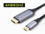 Conceptronic USB-C 3.2 na HDMI 2.0 šedá / Adaptér / 4K 60Hz / 2 m (ABBY10G)