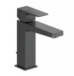 DURAVIT - Manhattan Umyvadlová baterie s výpustí, matná černá MH1020001046