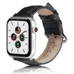 Beline Leather černá / Kožený pásek pro Apple Watch / 38/40/41mm
