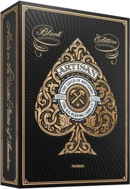 Bicycle Hrací karty Artisan Black