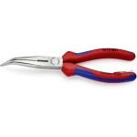 KNIPEX - kleště půlkulaté, zahnuté, s křížovým ozubením - 200mm, vysoká pevnost čelistí (3821200)